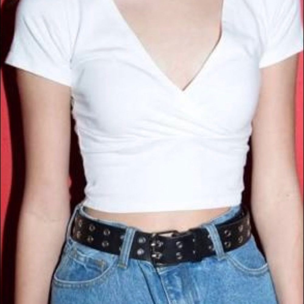 white amara top